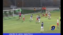Ascoli - Barletta 0-0 | Seconda giornata Prima Divisione Lega Pro
