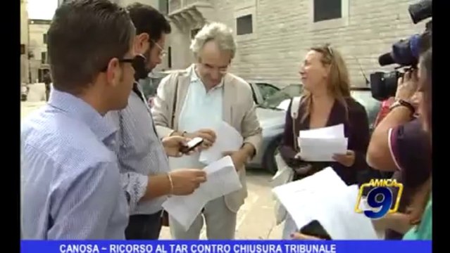 Canosa | Ricorso al TAR contro chiusura Tribunale