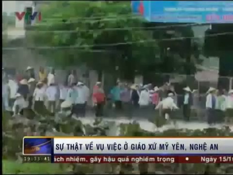 Sự thật về vụ việc ở Giáo xứ Mỹ Yên, Nghệ An