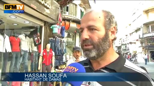 Reportage: à Damas, les habitants respirent depuis la proposition russe - 11/09