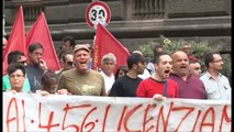 Napoli - La protesta dei disoccupati e cassintegrati -live- (10.09.13)