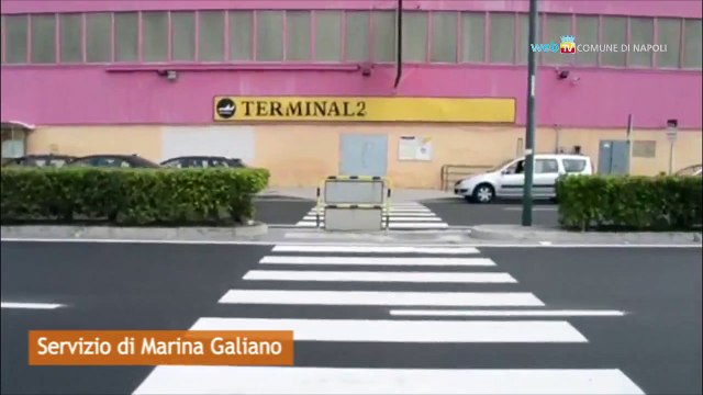 Napoli - Riqualificate strade vicino aeroporto Capodichino (10.09.13)