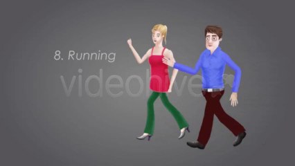 Young Animated Characters Pack - After Effects Template
