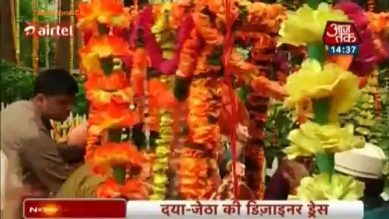 Gokuldham Mein Bappa Ka Welcome!! - Taraq Mehta Ka Oolta Chashma - 11th Sep 2013