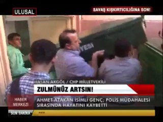 CHP'Lİ AKGÖL, HATAY'DA YAŞANANLARI YORUMLUYOR