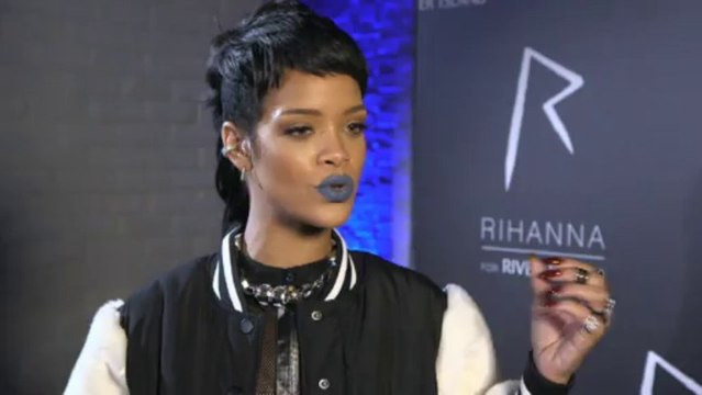 Rihanna talks fashion at River Island launch party