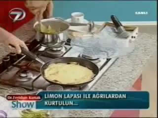 Dr Feridun Kunak Show Ağrılar İçin Limon Lapası Tarifi