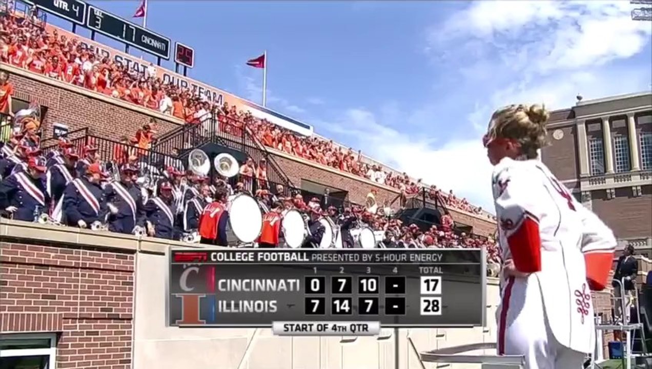 2013 Cincinnati vs. Illinois 4th Quarter
