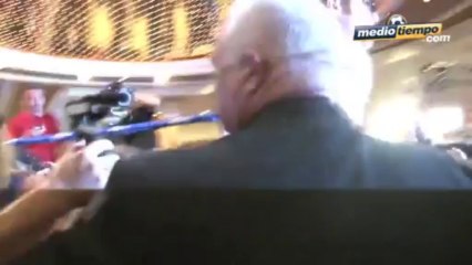 Estalla fiesta mexicana en el MGM Grand por arribo de 'Canelo' y Mayweather Jr.