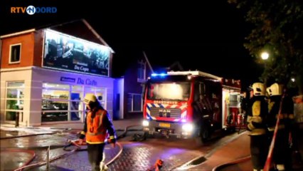Grote brand in Nietap (update) - RTV Noord