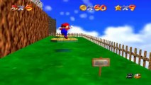 Super Mario 64 - Forteresse de Whomp - Etoile 4 : Pièces rouges dans les airs