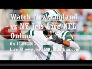 Watch New England vs NY Jets Live Stream