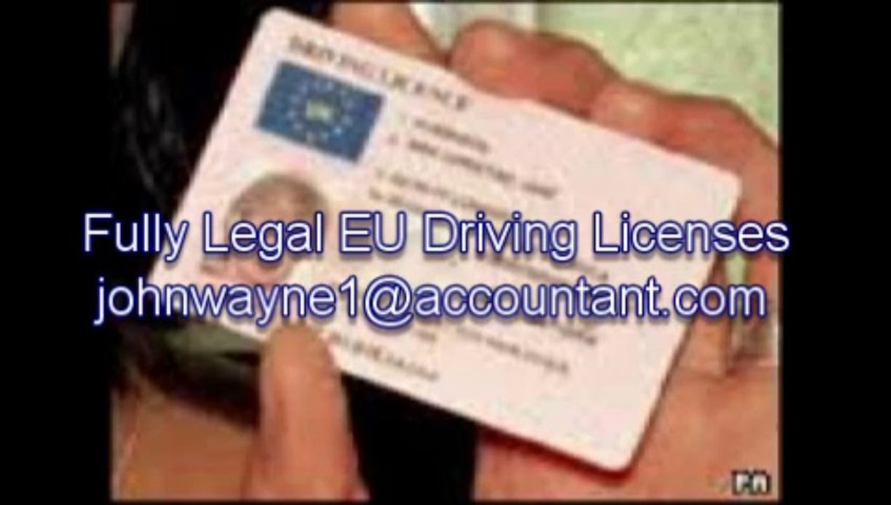 Can you buy a drivers license ?