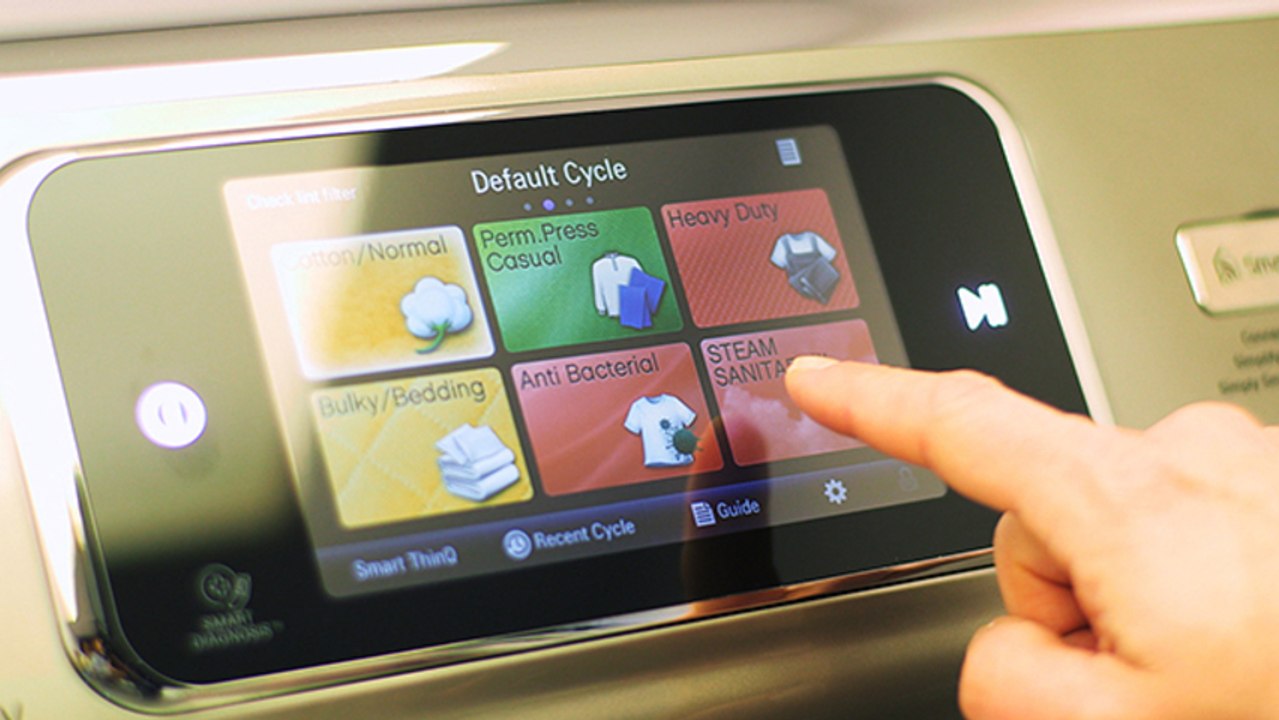 Learn more about high tech steam washers & dryers