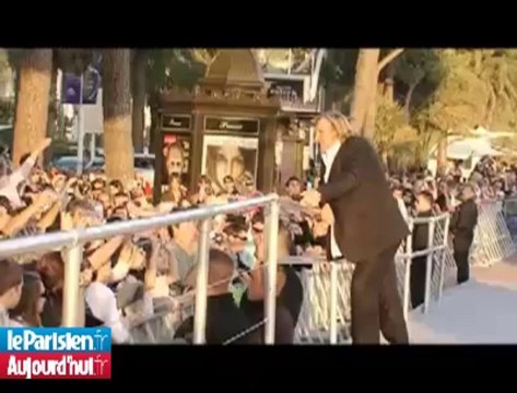 Depardieu : sa visite éclair à Cannes