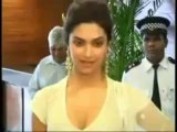 Deepika Padukone's  on camera