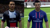 FIFA 14 : les visages des joueurs du PSG !