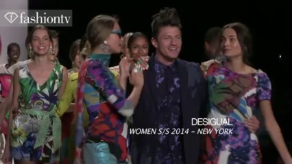 Desigual Spring/Summer 2014 Runway Show | NYFW | FashionTV