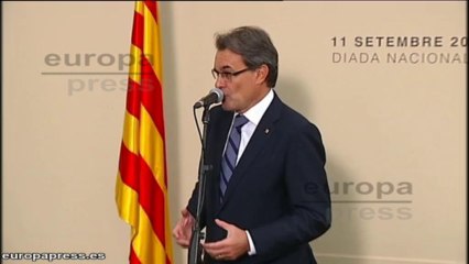 Mas pide al Gobierno que escuche a la Vía catalana