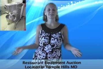 Restaurant Equipment Auction in Temple Hills MD