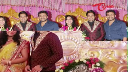 Actor Bharath And Jesslie Wedding Reception