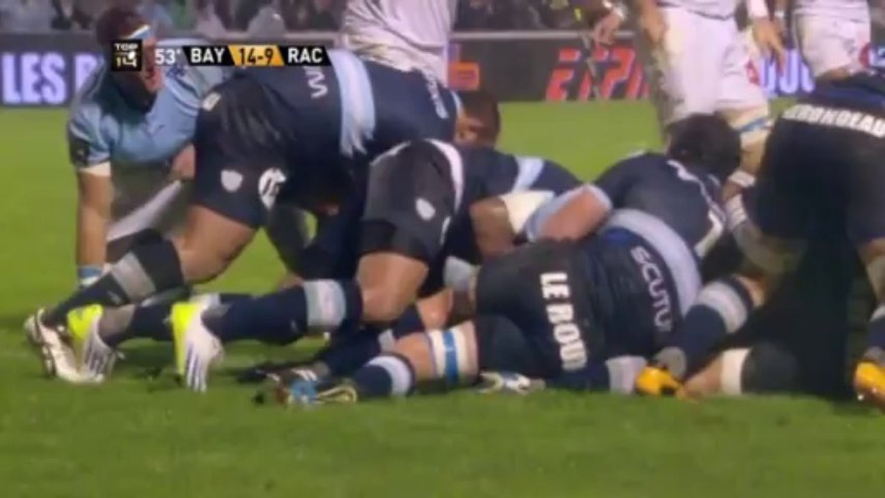 Bayonne-Racing-Metro 92: 16-19 - J6 - Saison 2013/2014