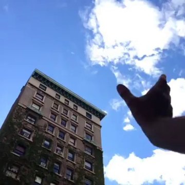 Cleaning clouds out of the New York City Sky!