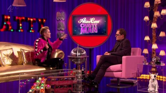 Miley Cyrus on Alan Carr Chatty Man (13th September)