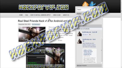 Real Steel Friends Hack Cheat Tool Adder Download 2013