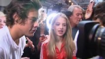 Harry Styles checks out London Fashion Week