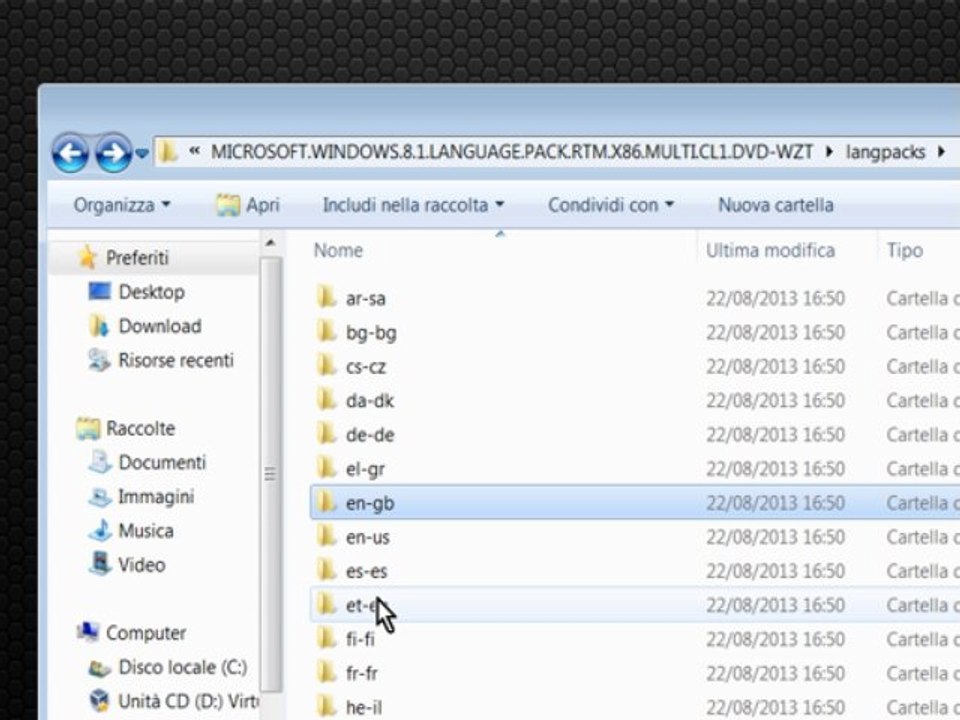 Windows 8.1 RTM Language Pack-Lp_32/64 All