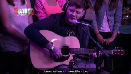 James Arthur - Impossible - Live - C'Cauet sur NRJ