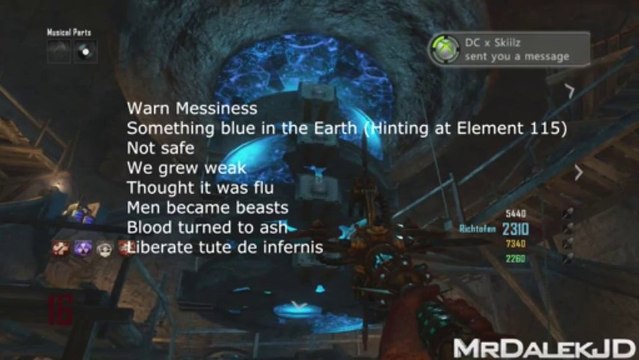 Black Ops 2 Zombies ORIGINS Easter Egg - ALL Hidden Messages Decrypted! (Maxis Storyline Info)