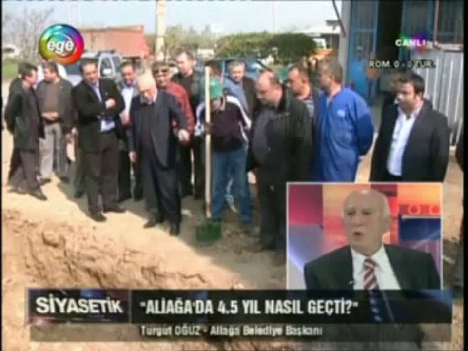 ALİAĞA BELEDİYE BAŞKANI ÖMER TURGUT OĞUZ'DAN EGETV'DE ÇARPICI AÇIKLAMALAR