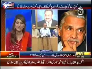 Sahi Khabar - 11th September 2013 ( 11-09-2013 ) Full Talk Show on Aaj News