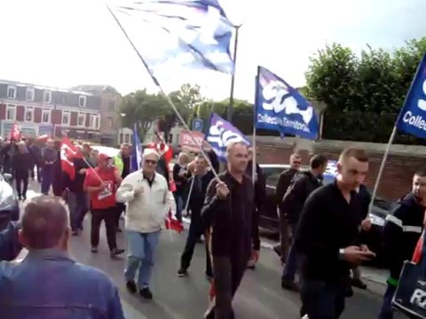 manif du 10 septembre 2013 à Saint-Quentin S.U.D CT Saint-Quentin