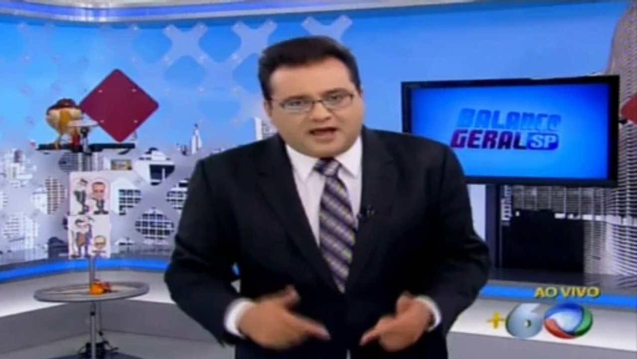 Não Queria Abertura Então Toma Vinheta Nova Do Geraldo Luis No Inicio Abertura Do Balanço Geral SP Geraldo Luis Tv Record São Paulo