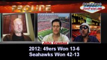 Proline NFL Week 2, Turnovers, Broncos vs. NY Giants, 49ers vs. Seahawks, Sept. 15, 2013