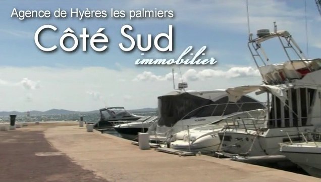 A VENDRE APPARTEMENT 3 pièces vue mer - LES SALINS à HYERES les PALMIERS