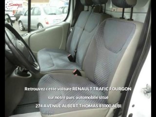 RENAULT TRAFIC FOURGON Diesel occasion à 12500 €
