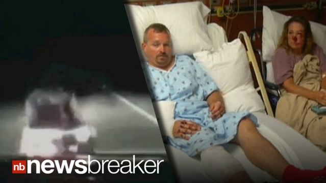 Dash Cam Catches State Trooper Slamming into Motorcycle on Highway at Top Speed