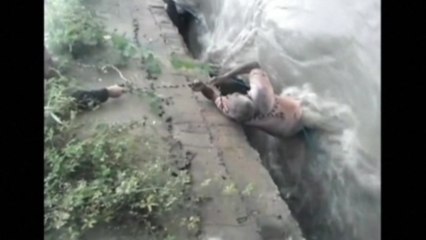 Dramatic rescue caught on camera