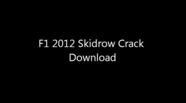 F1 2012 SKIDROW CRACK updated sep 12, 2013