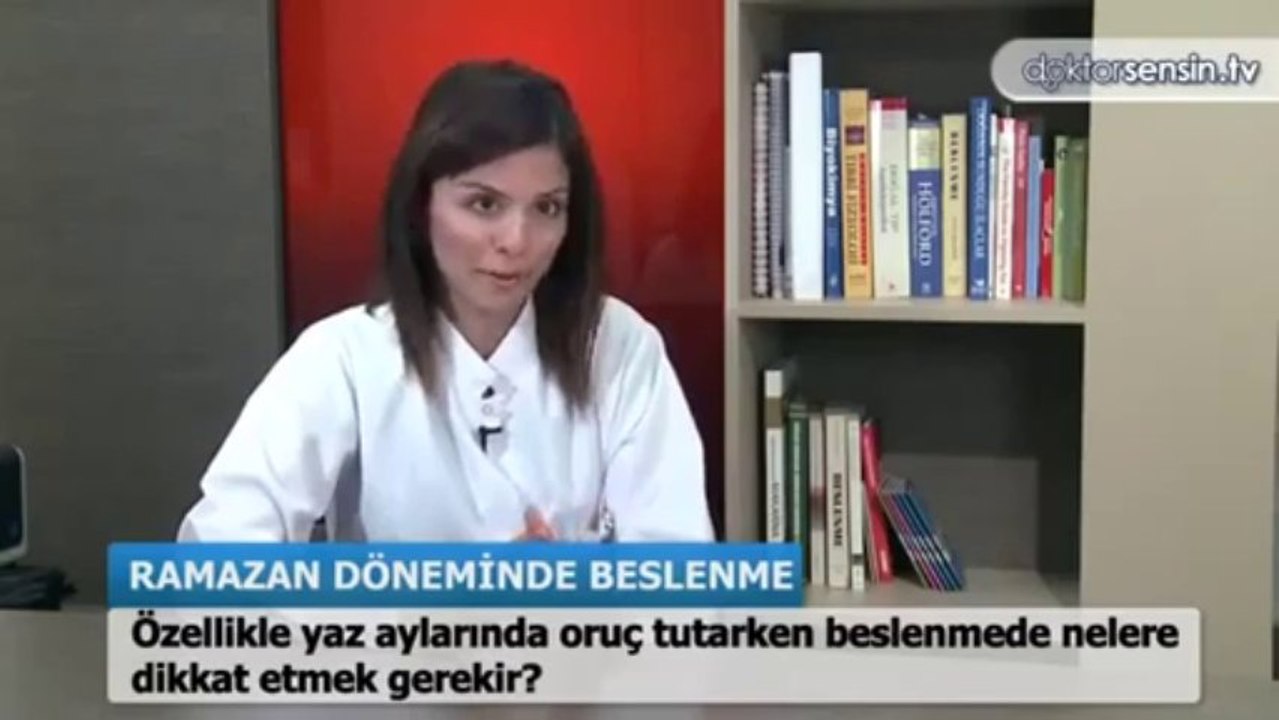 Yaz aylarında oruç tutarken beslenmede nelere dikkat etmeli