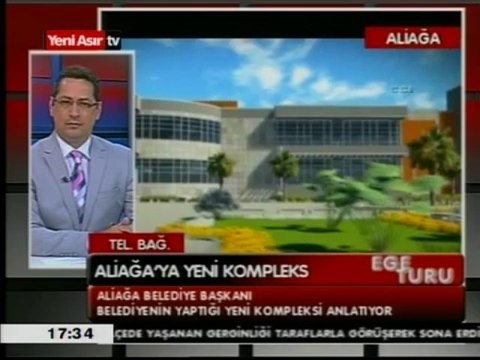 ALİAĞA BELEDİYESİ'NİN PRESTİJ PROJESİ SOSYAL KOMPLEKS TAMAMLANIYOR- YENİASIR TV