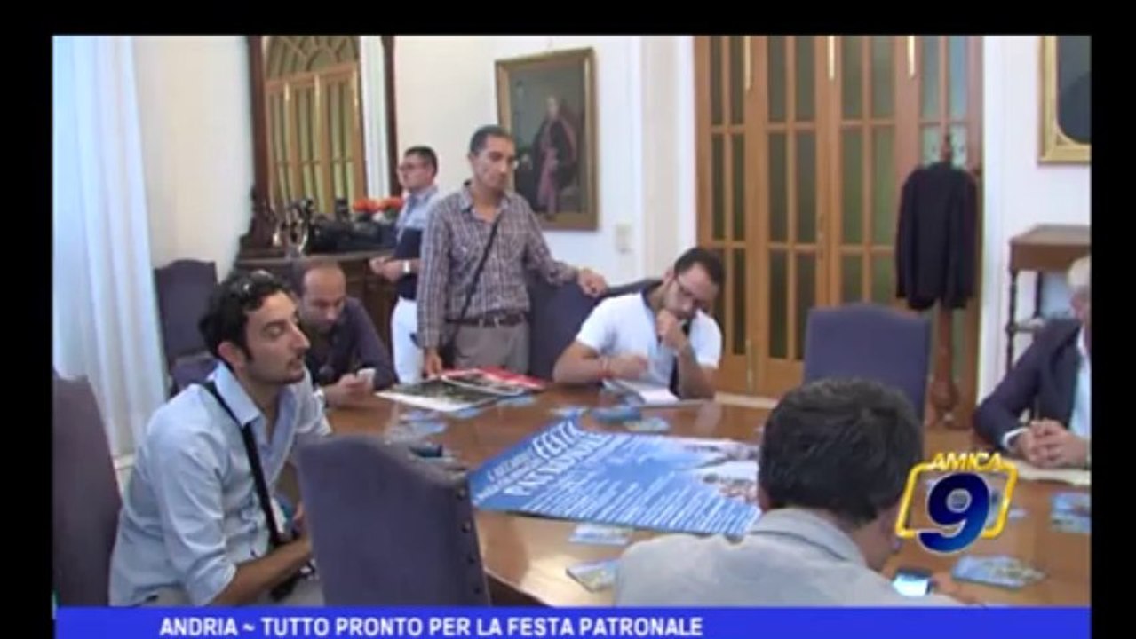 Andria | Tutto pronto per la festa patronale