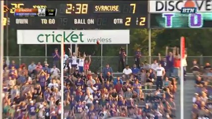 2013 Northwestern vs. Syracuse 2nd Quarter
