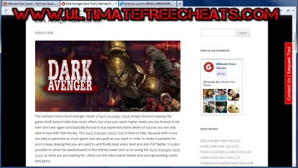 Dark Avenger Hack Tool v 4.01 Leaked