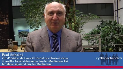 Message de soutien de Paul Subrini à Cyrille Déchenoix - Asnières 2014