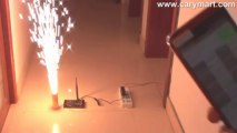 Mobile Phone WIFI Controller Ignites Firework